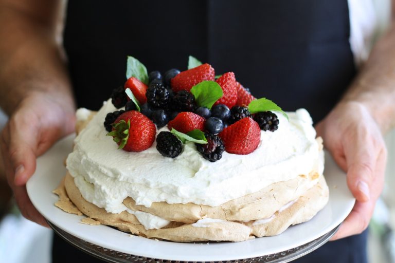 Unique desserts of Australia & New Zealand