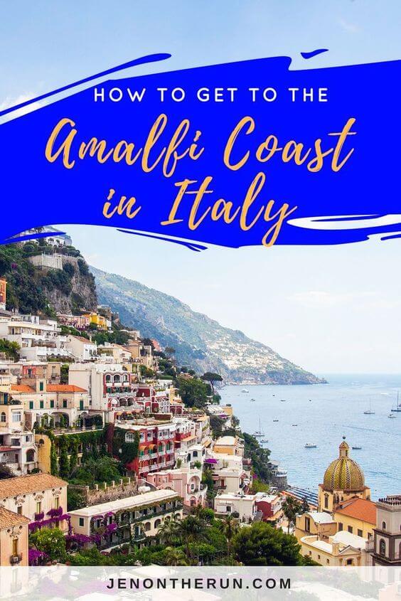 how to get to the amalfi coast italy