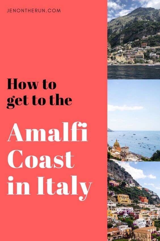 how to get to the amalfi coast italy
