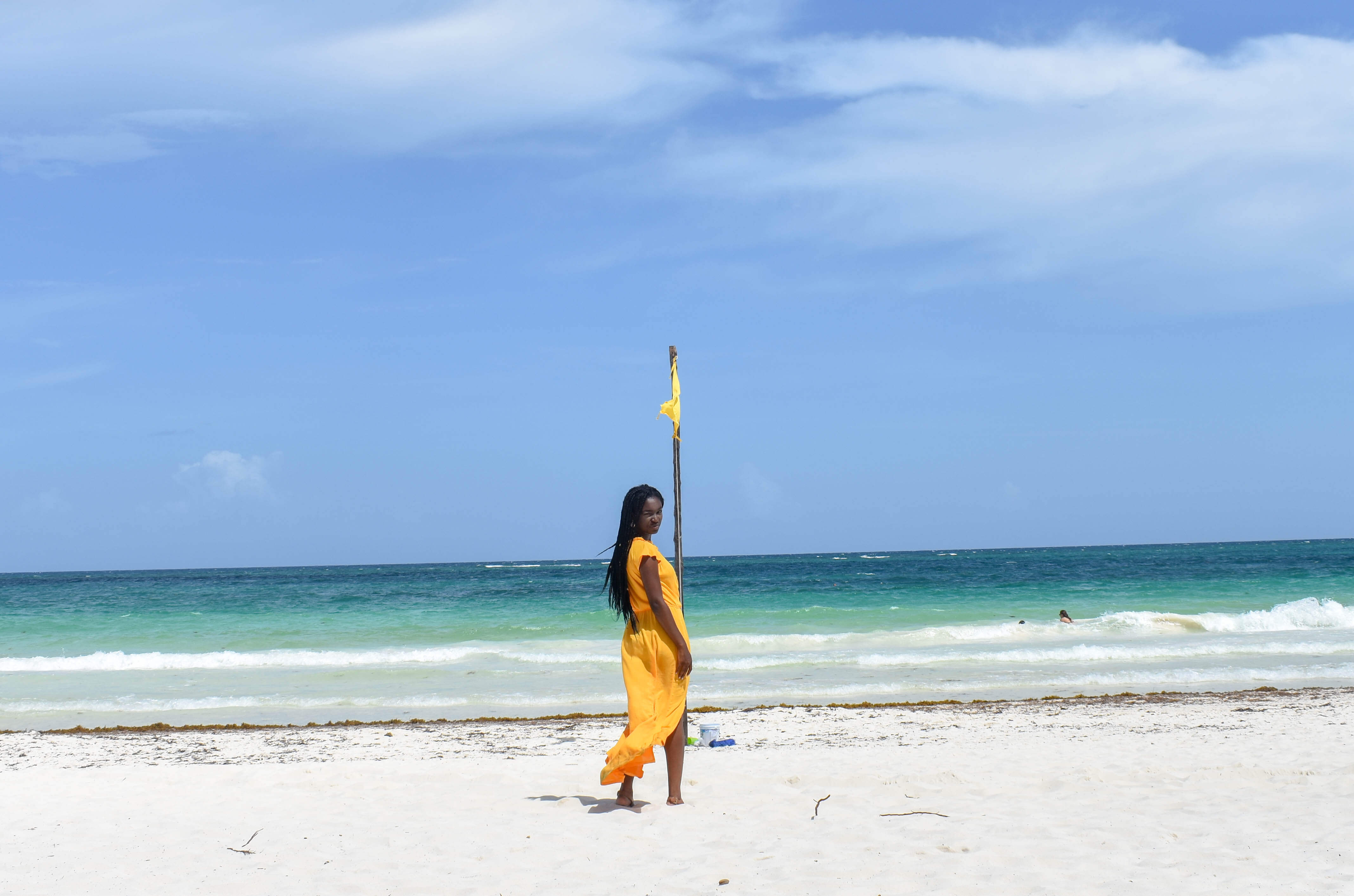 spending tulum on the beach