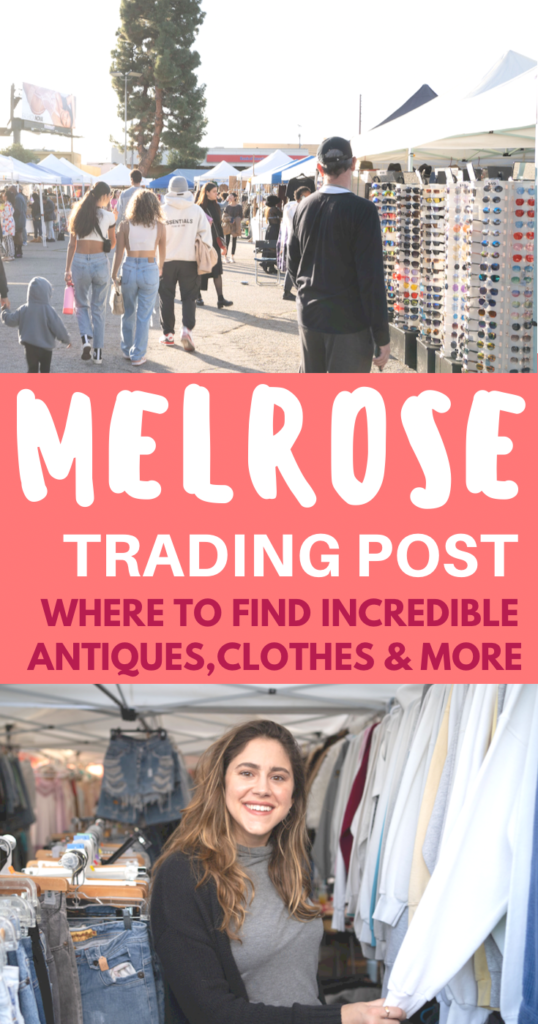 incredible antiques, clothes and more at the Melrose trading post