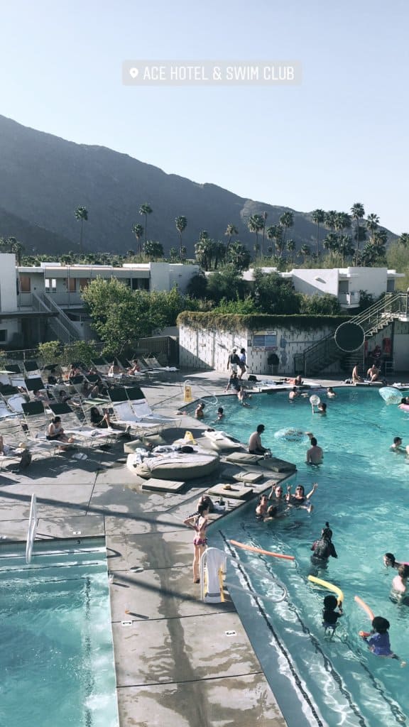 the ace hotel is a Palm Springs Instagram Spot