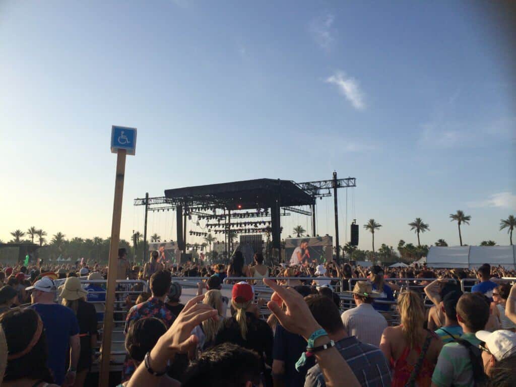 coachella in palm springs is a very fun thing to do
