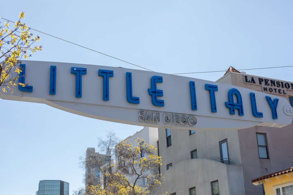 little Italy weekend in San Diego