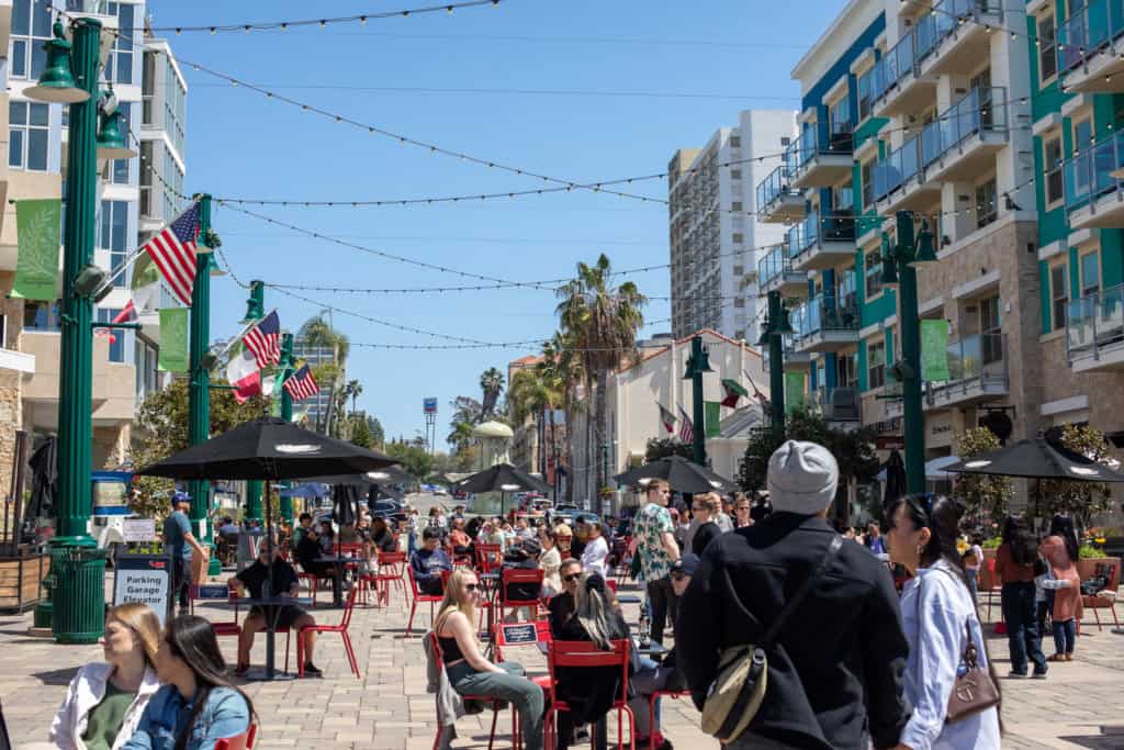 little Italy weekend in San Diego