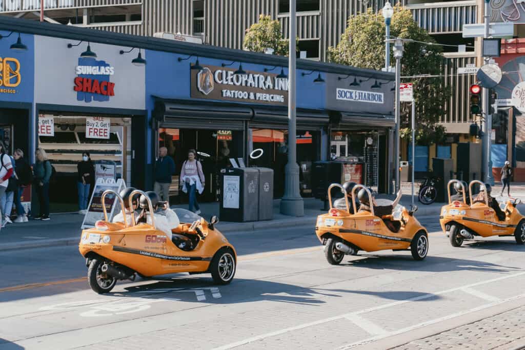 cars for a motor tour in san francisco solo date ideas