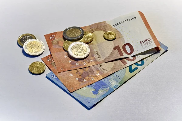euros cash prepared for Camino de Santiago